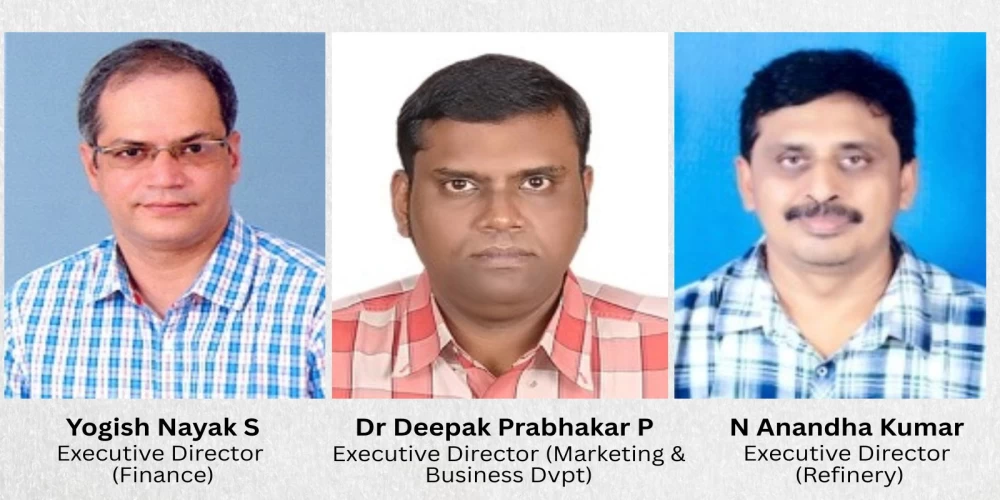 MRPL appoints three new Executive Directors to strengthen leadership team